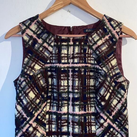 Brooks Brothers‎ Abstract Career Work Dress SZ 6 Business Office Capsule Classic - Picture 3 of 8